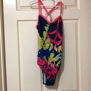 Hard-core swimsuit, one piece Racerback size 32